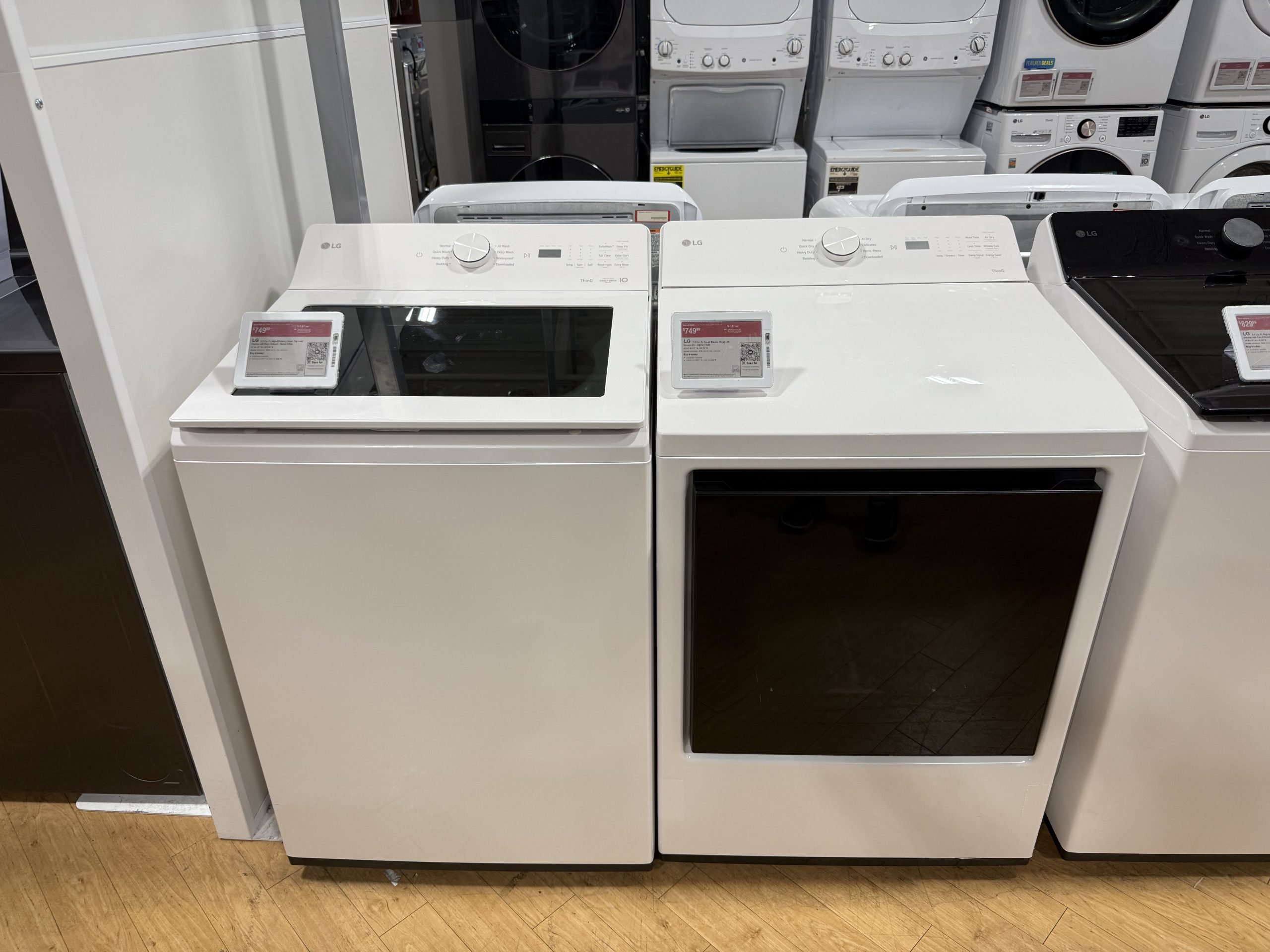 New washer dryer for in-law unit for $1,500